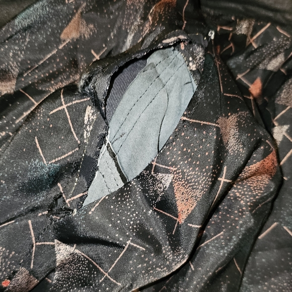 Vintage leather bomber jacket (flaws) - Picture 5 of 13